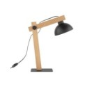 Lampka nocna TK-Lighting OSLO TKL5346 kolor - sosna - czarny styl Skandynawski  Industrialny
