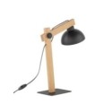 Lampka nocna TK-Lighting OSLO TKL5346 kolor - sosna - czarny styl Skandynawski  Industrialny