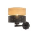 Lampa ścienna TK-Lighting NICOL TKL6539  Kinkiet kolor - czarny - brązowy styl Nowoczesny  Boho