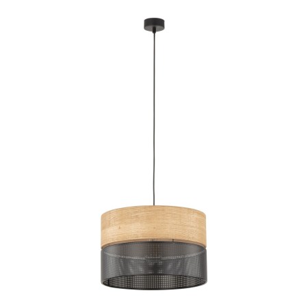 Lampa wisząca TK-Lighting NICOL TKL4799  Lampa sufitowa kolor - dąb - czarny styl Nowoczesny  Boho