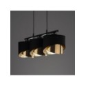 Lampa wisząca TK-Lighting GRANT TKL4824  Lampa sufitowa kolor - czarny - złoty styl Nowoczesny  Glamour