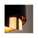 Lampa wisząca TK-Lighting GRANT TKL4823  Lampa sufitowa kolor - czarny - złoty styl Nowoczesny  Glamour