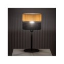 Lampka nocna TK-Lighting NICOL TKL5124 kolor - czarny - brązowy styl Nowoczesny  Boho