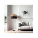 Lampa podłogowa TK-Lighting NICOL TKL5123 kolor - czarny - brązowy styl Nowoczesny  Boho