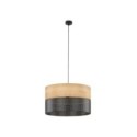 Lampa wisząca TK-Lighting NICOL TKL4798 kolor - czarny - brązowy styl Nowoczesny  Boho