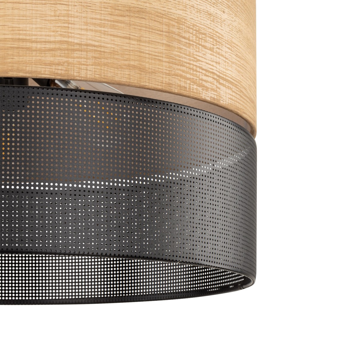 Lampa wisząca TK-Lighting NICOL TKL4798 kolor - czarny - brązowy styl Nowoczesny  Boho