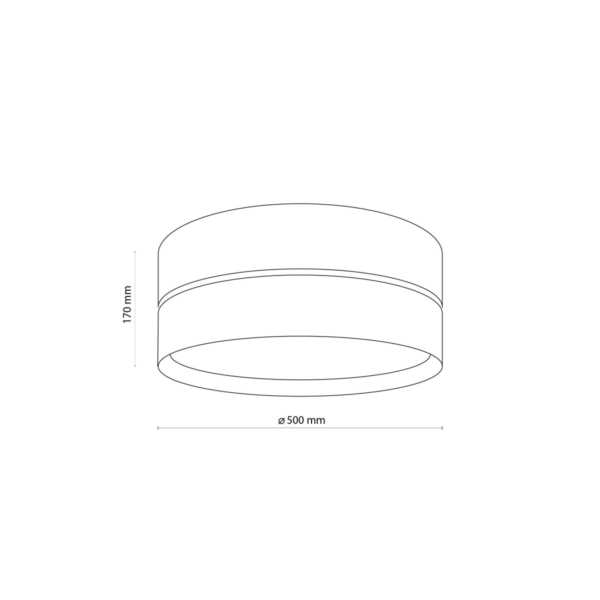 Lampa sufitowa TK-Lighting NICOL TKL4800  Lampa sufitowa kolor - biały - dąb styl Nowoczesny  Boho