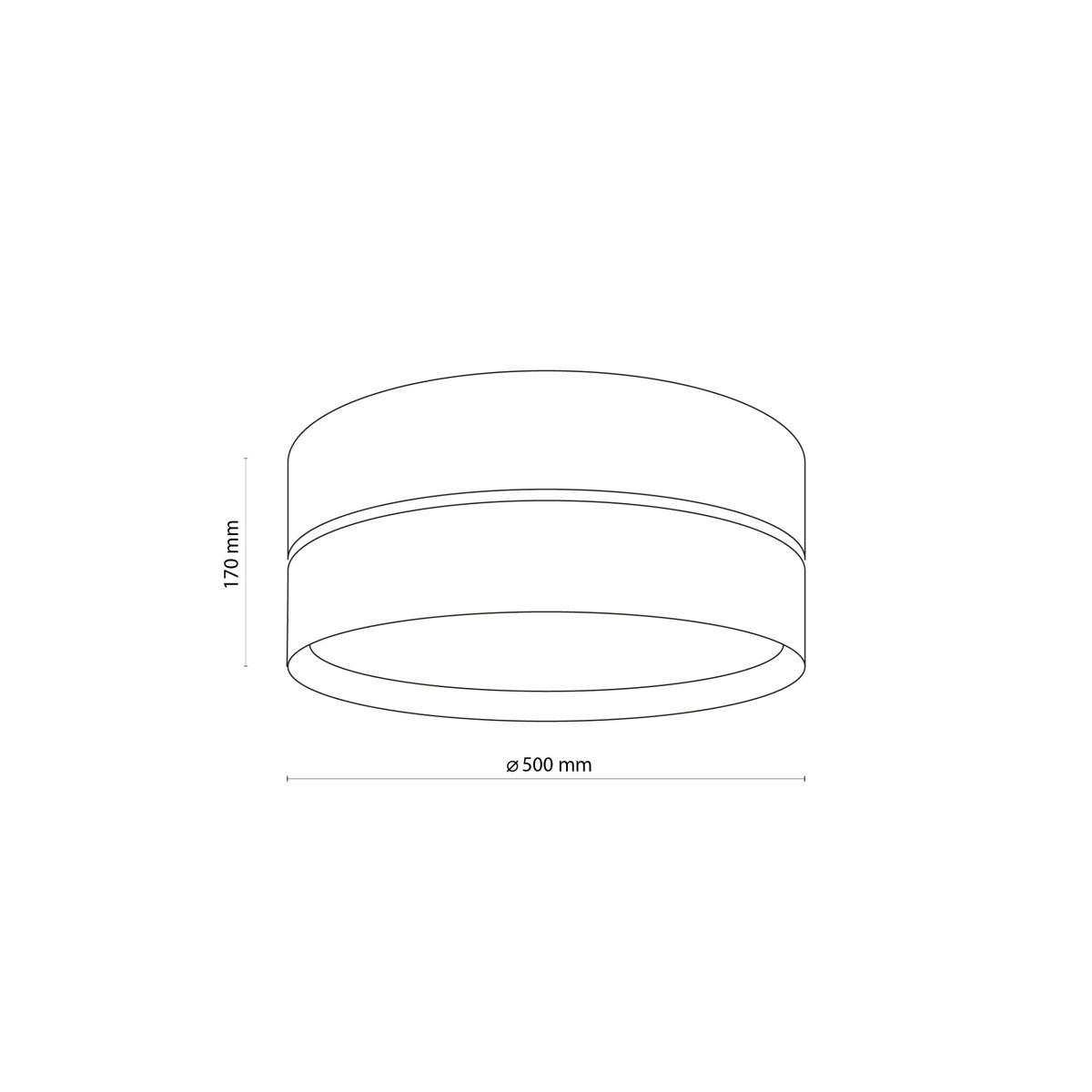 Lampa sufitowa TK-Lighting NICOL TKL4800  Lampa sufitowa kolor - biały - dąb styl Nowoczesny  Boho