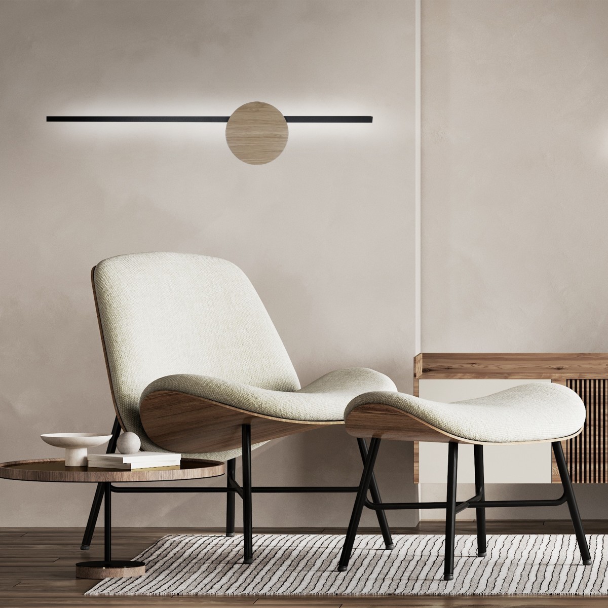 Lampa ścienna TK-Lighting JAVA TKL1441  Kinkiet kolor - czarny styl Nowoczesny  Industrialny