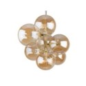 Lampa wisząca TK-Lighting ESTERA TKL5668  Lampa ścienna kolor - złoty - bursztynowy styl Nowoczesny  Glamour