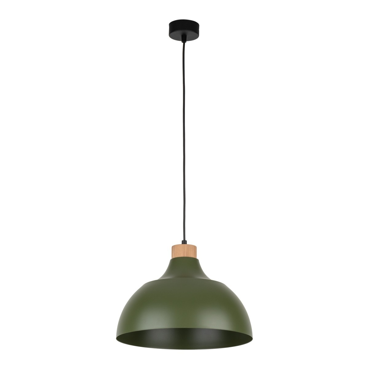 Lampa wisząca TK-Lighting CAP TKL5665  Lampa sufitowa kolor - zielony - sosna styl Nowoczesny  Rustykalny