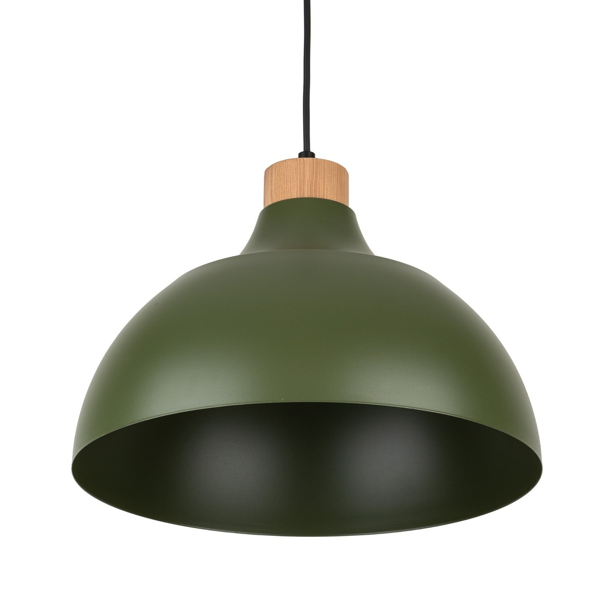 Lampa wisząca TK-Lighting CAP TKL5665  Lampa sufitowa kolor - zielony - sosna styl Nowoczesny  Rustykalny