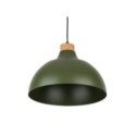 Lampa wisząca TK-Lighting CAP TKL5665  Lampa sufitowa kolor - zielony - sosna styl Nowoczesny  Rustykalny