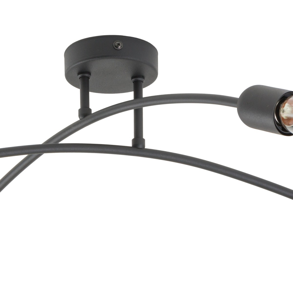 Lampa sufitowa TK-Lighting HELIX TKL4687 kolor - czarny styl Nowoczesny  Minimalistyczny