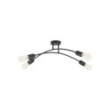 Lampa sufitowa TK-Lighting HELIX TKL4687 kolor - czarny styl Nowoczesny  Minimalistyczny