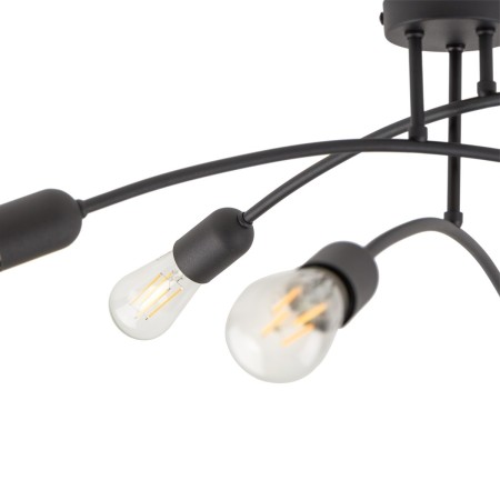 Lampa sufitowa TK-Lighting HELIX TKL4679 kolor - czarny styl Nowoczesny  Minimalistyczny