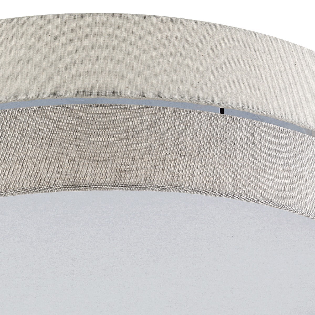 Lampa sufitowa TK-Lighting ECO TKL5774  Lampa ścienna kolor - biały - len styl Boho  Skandynawski