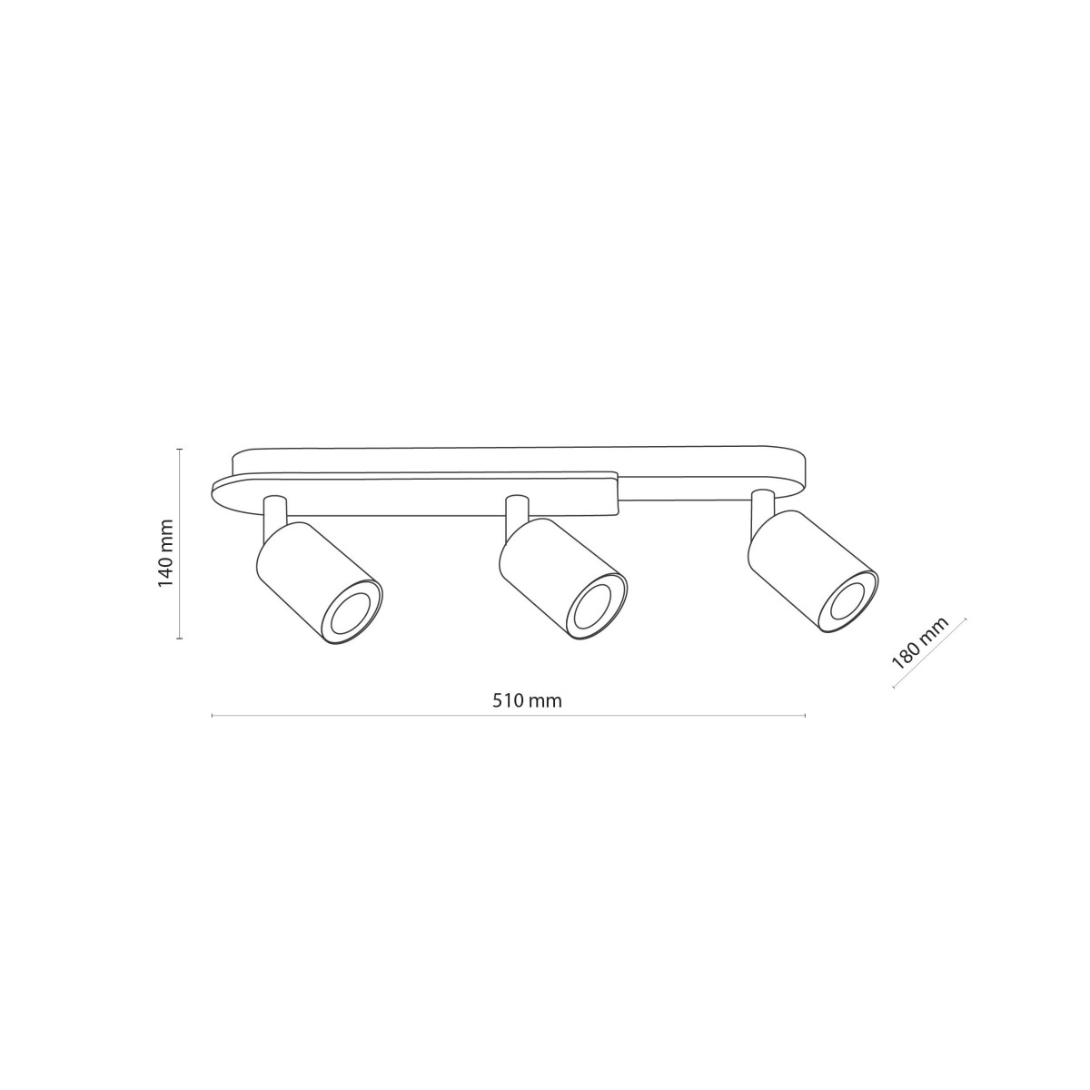 Lampa sufitowa TK-Lighting COVER TKL4675  Lampa ścienna kolor - orzech - czarny styl Klasyczny  Rustykalny