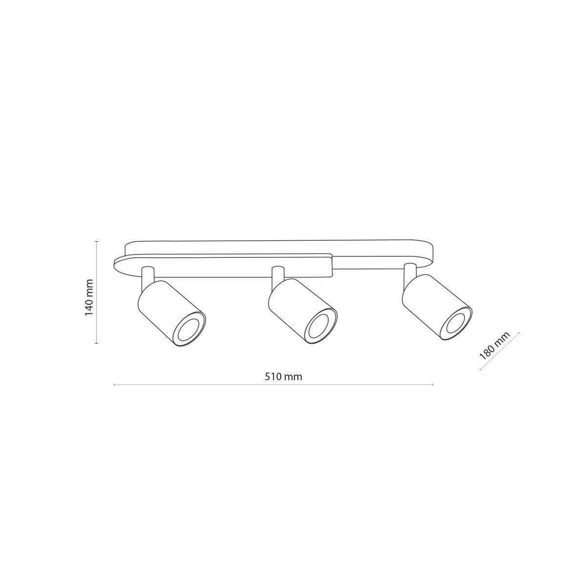 Lampa sufitowa TK-Lighting COVER TKL4675  Lampa ścienna kolor - orzech - czarny styl Klasyczny  Rustykalny