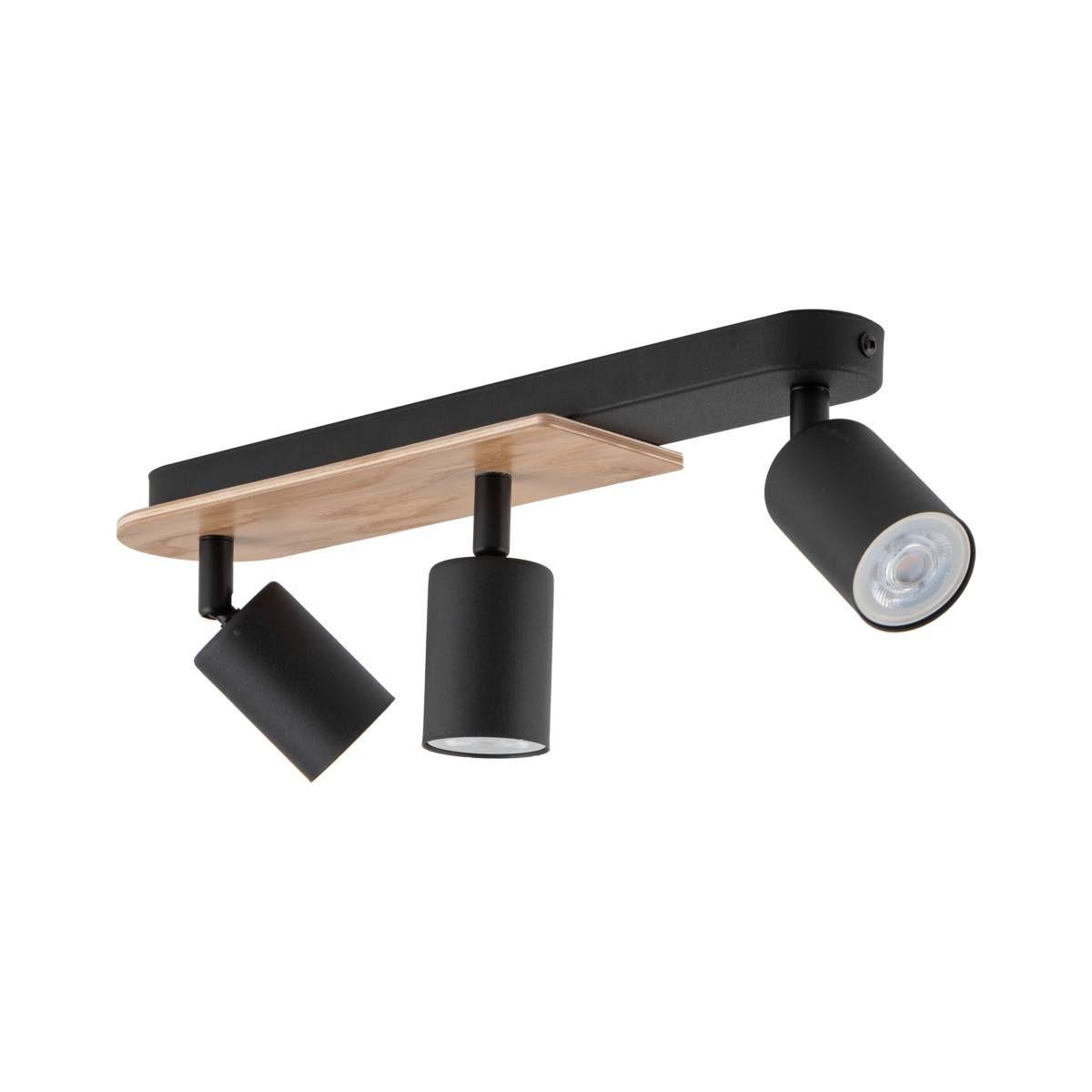 Lampa sufitowa TK-Lighting COVER TKL4675  Lampa ścienna kolor - orzech - czarny styl Klasyczny  Rustykalny