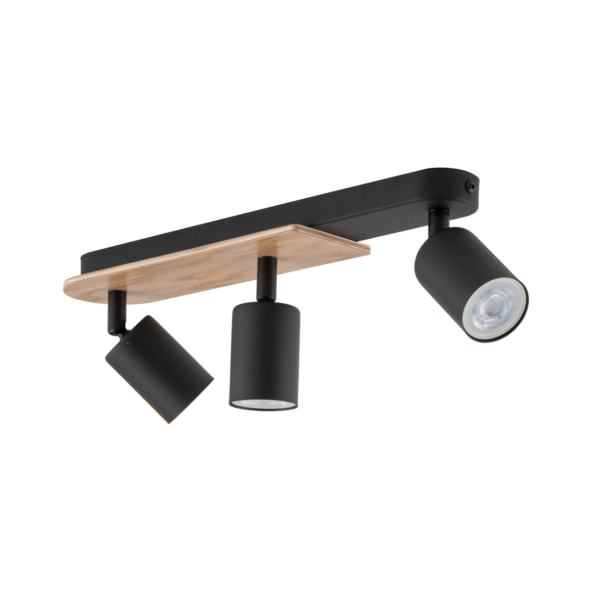 Lampa sufitowa TK-Lighting COVER TKL4675  Lampa ścienna kolor - orzech - czarny styl Klasyczny  Rustykalny