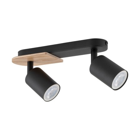 Lampa sufitowa TK-Lighting COVER TKL4674  Lampa ścienna kolor - orzech - czarny styl Klasyczny  Rustykalny