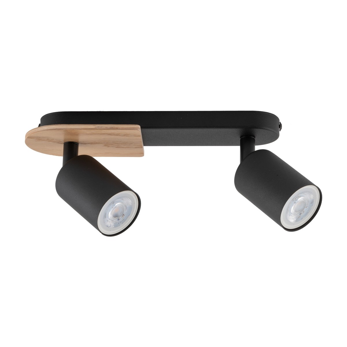 Lampa sufitowa TK-Lighting COVER TKL4674  Lampa ścienna kolor - orzech - czarny styl Klasyczny  Rustykalny