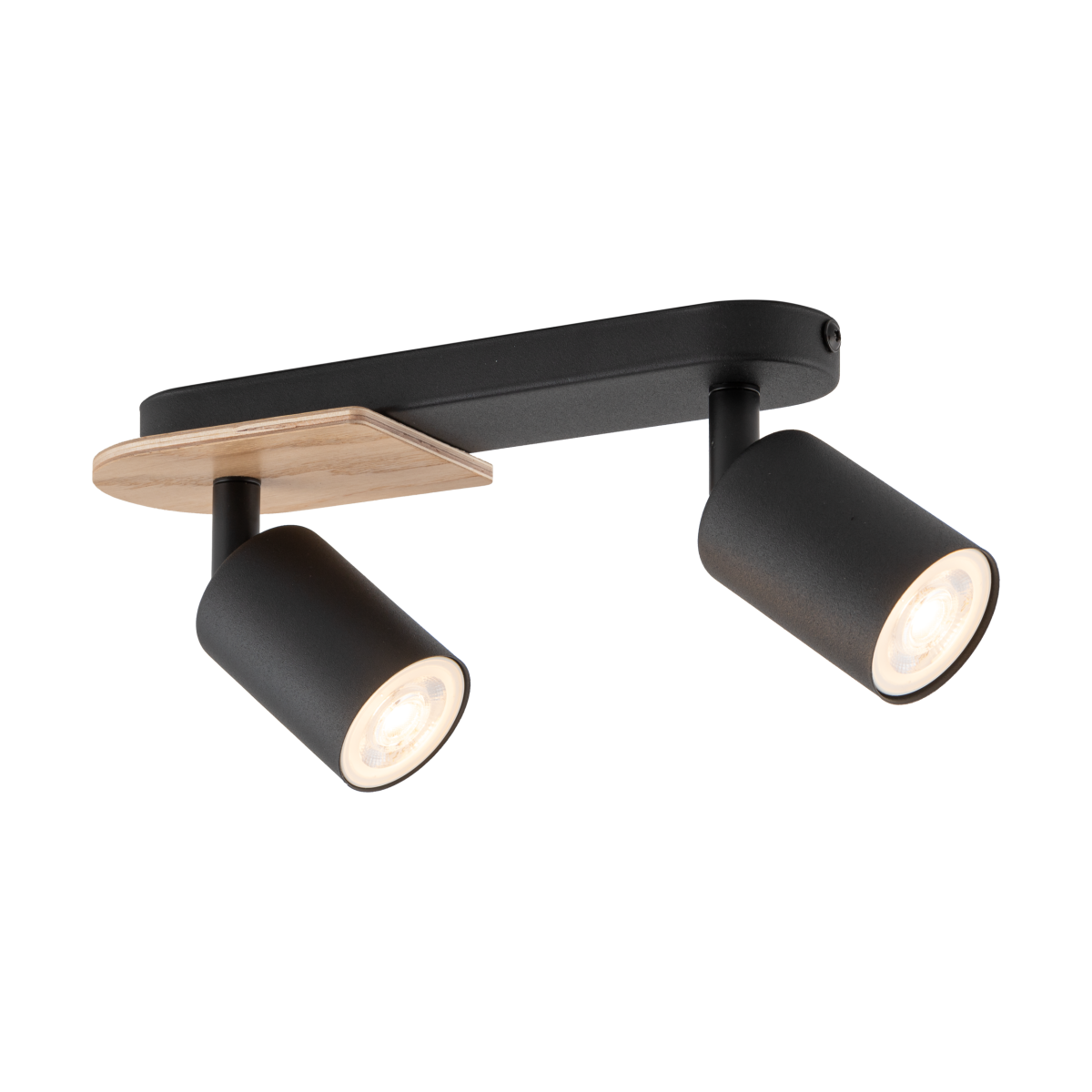 Lampa sufitowa TK-Lighting COVER TKL4674  Lampa ścienna kolor - orzech - czarny styl Klasyczny  Rustykalny