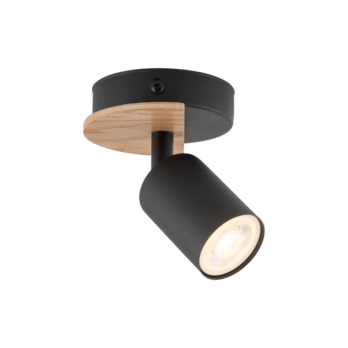 Lampa sufitowa TK-Lighting COVER TKL4673  Lampa ścienna kolor - orzech - czarny styl Klasyczny  Rustykalny