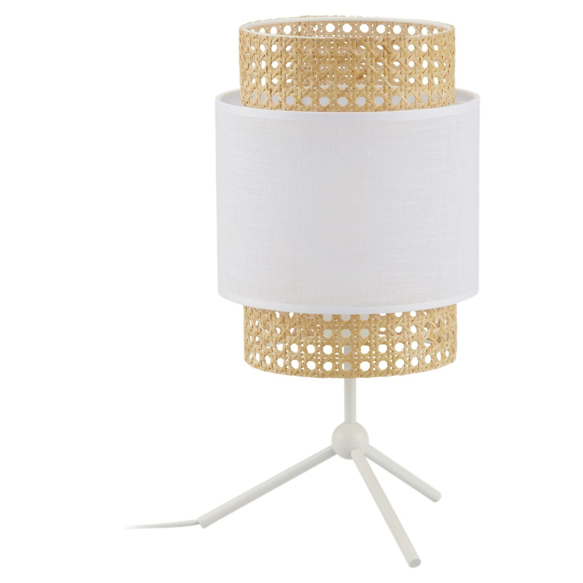 Lampka nocna TK-Lighting BOHO TKL5535 kolor - biały styl Boho  Scandic-eco