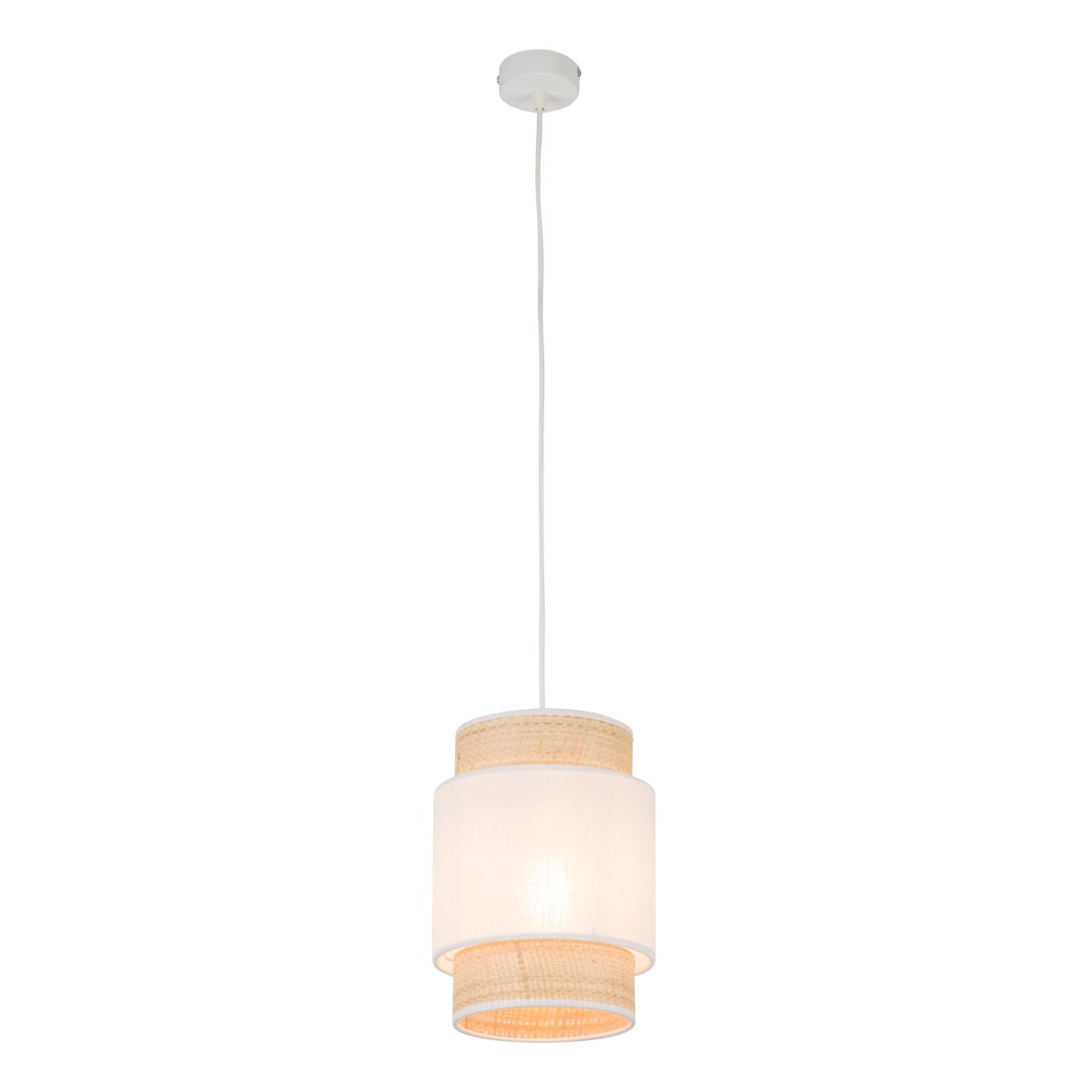 Lampa wisząca TK-Lighting BOHO TKL5652 kolor - biały styl Boho  Scandic-eco