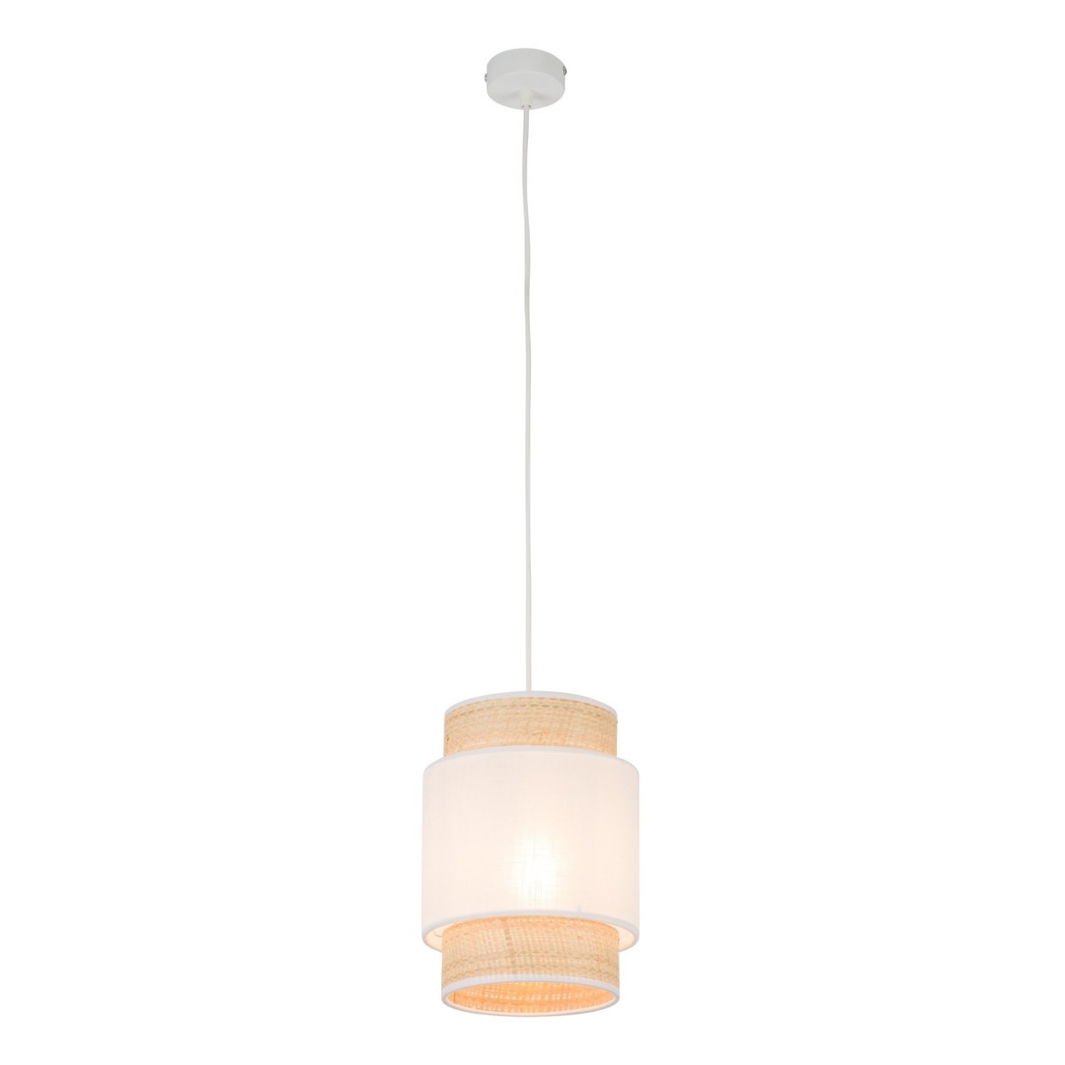 Lampa wisząca TK-Lighting BOHO TKL5652 kolor - biały styl Boho  Scandic-eco