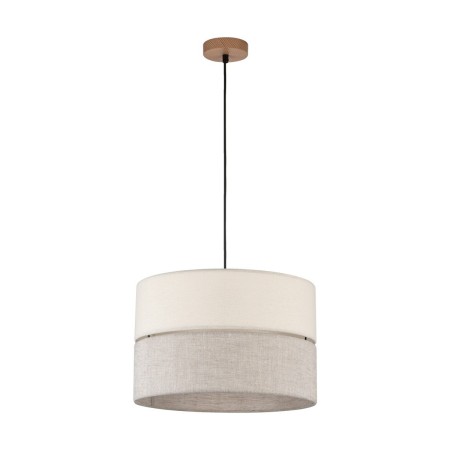 Lampa wisząca TK-Lighting ECO TKL5772  Lampa sufitowa kolor - sosna - czarny styl Boho  Skandynawski