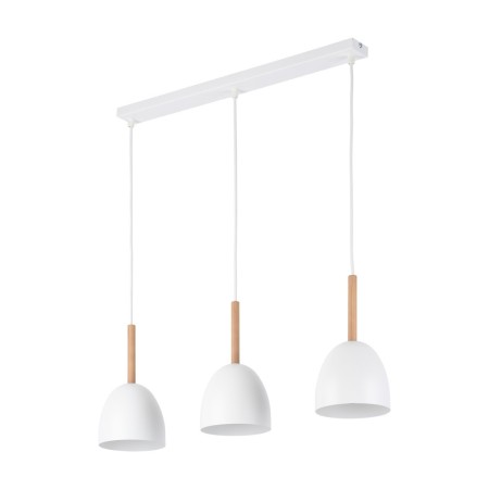 Lampa wisząca TK-Lighting NORD TKL4869  Lampa sufitowa kolor - biały - sosna styl Nowoczesny  Skandynawski