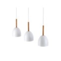 Lampa wisząca TK-Lighting NORD TKL4869  Lampa sufitowa kolor - biały - sosna styl Nowoczesny  Skandynawski