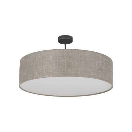 Lampa wisząca TK-Lighting RONDO TKL6248  Lampa sufitowa kolor - czarny - len styl Klasyczny  Minimalistyczny