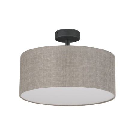 Lampa sufitowa TK-Lighting RONDO TKL6247 kolor - czarny - len styl Klasyczny  Minimalistyczny