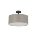 Lampa sufitowa TK-Lighting RONDO TKL6247 kolor - czarny - len styl Klasyczny  Minimalistyczny