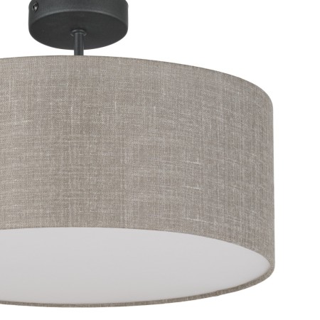 Lampa sufitowa TK-Lighting RONDO TKL6247 kolor - czarny - len styl Klasyczny  Minimalistyczny
