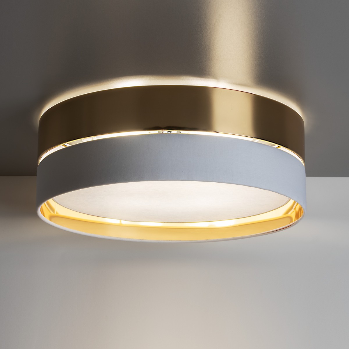 Lampa sufitowa TK-Lighting HILTON TKL4772 kolor - biały - Złoty styl Nowoczesny  Glamour