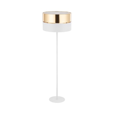 Lampa podłogowa TK-Lighting HILTON TKL5074 kolor - biały - Złoty styl Nowoczesny  Glamour