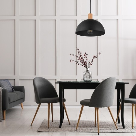 Lampa wisząca TK-Lighting OSLO TKL4852  Lampa sufitowa kolor - sosna - czarny styl Nowoczesny  Skandynawski