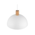 Lampa wisząca TK-Lighting OSLO TKL4851  Lampa sufitowa kolor - biały - sosna styl Nowoczesny  Skandynawski