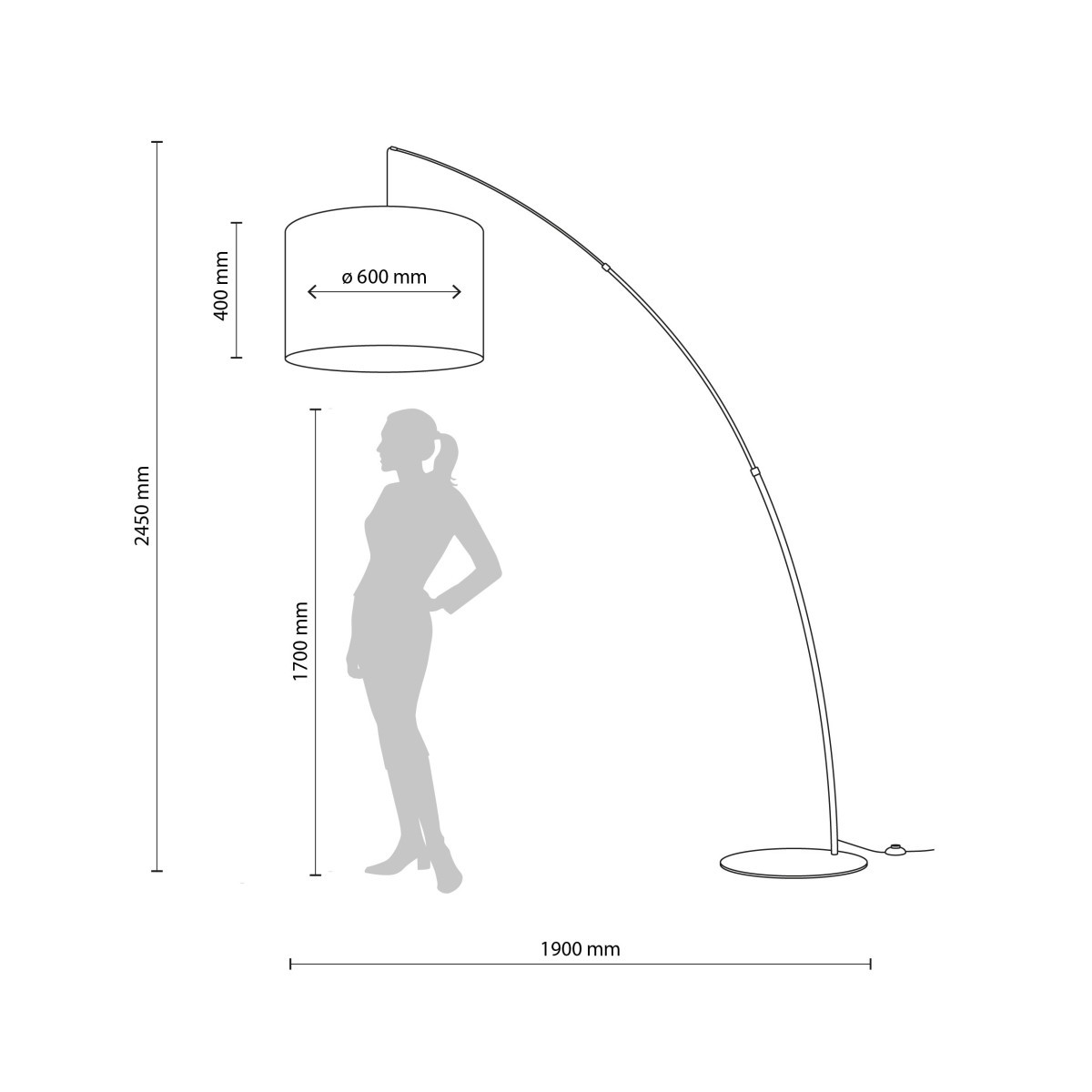 Lampa podłogowa TK-Lighting MOBY TKL5488 kolor - czarny - Zielony styl Nowoczesny  Minimalistyczny