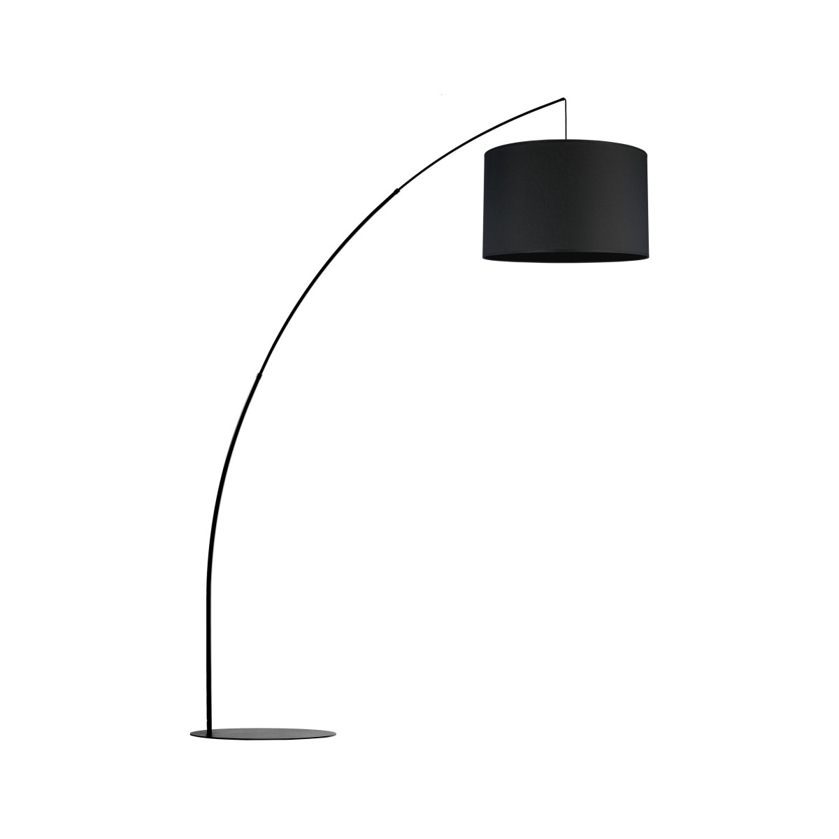 Lampa podłogowa TK-Lighting MOBY TKL5485 kolor - czarny styl Nowoczesny  Minimalistyczny