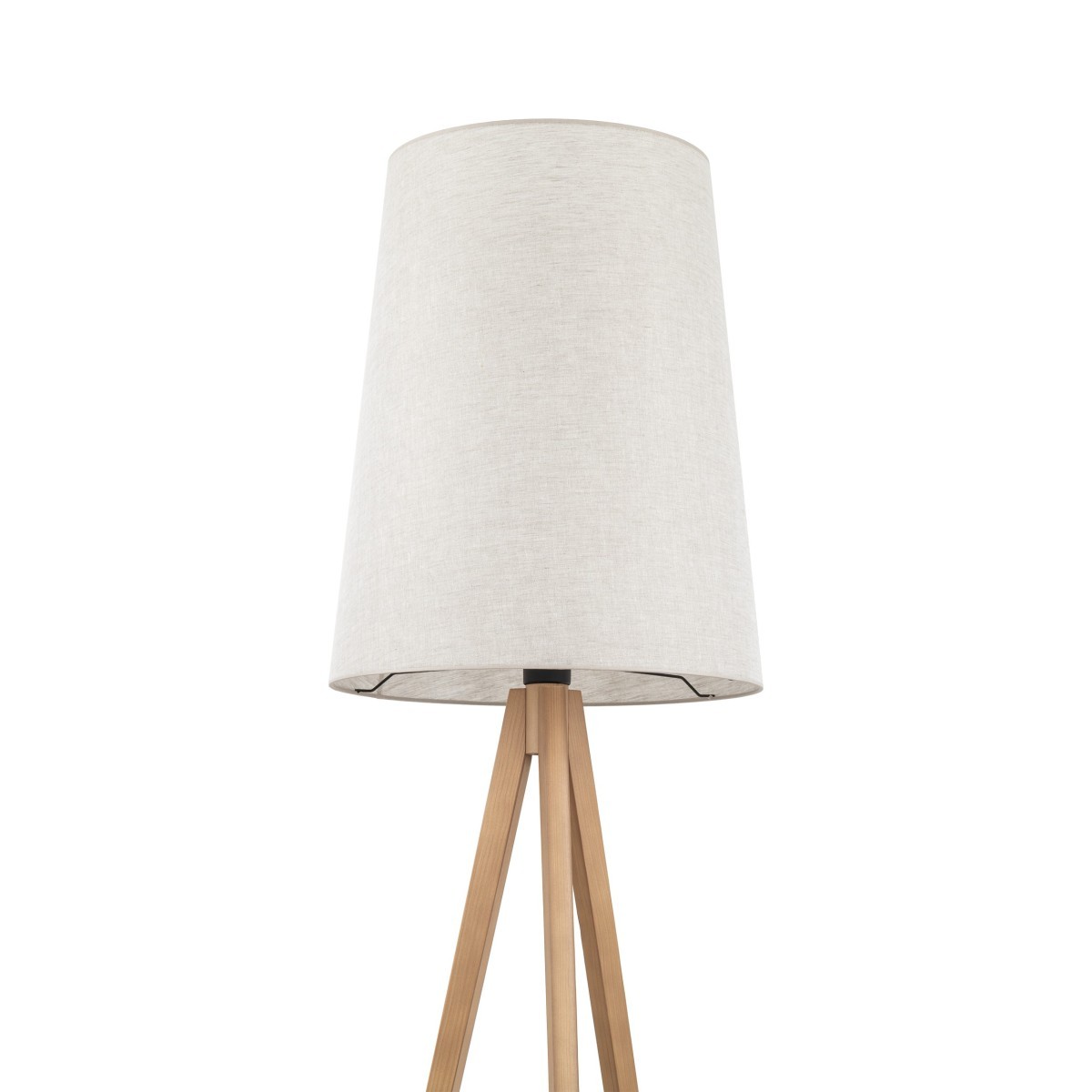 Lampa podłogowa TK-Lighting WALZ TKL5598 kolor - sosna - len styl Nowoczesny  Boho