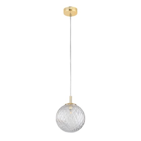 Lampa wisząca TK-Lighting CADIX TKL4609 kolor - złoty - transparentny styl Nowoczesny  Glamour