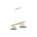 Lampa wisząca TK-Lighting OSLO TKL4713  Lampa sufitowa kolor - biały - sosna styl Skandynawski  Industrialny