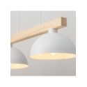 Lampa wisząca TK-Lighting OSLO TKL4713  Lampa sufitowa kolor - biały - sosna styl Skandynawski  Industrialny