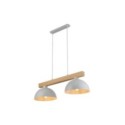 Lampa wisząca TK-Lighting OSLO TKL4713  Lampa sufitowa kolor - biały - sosna styl Skandynawski  Industrialny
